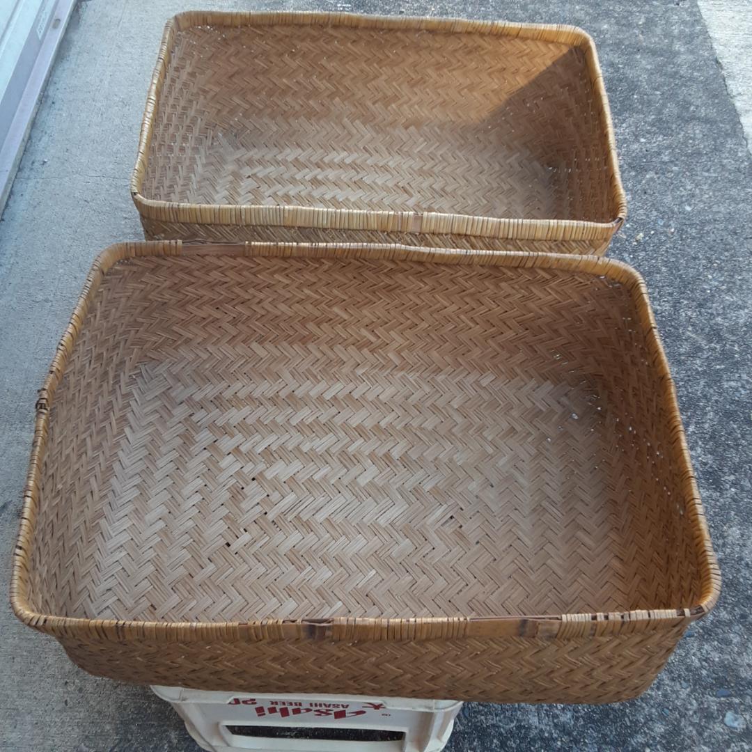 昭和レトロ柳行李