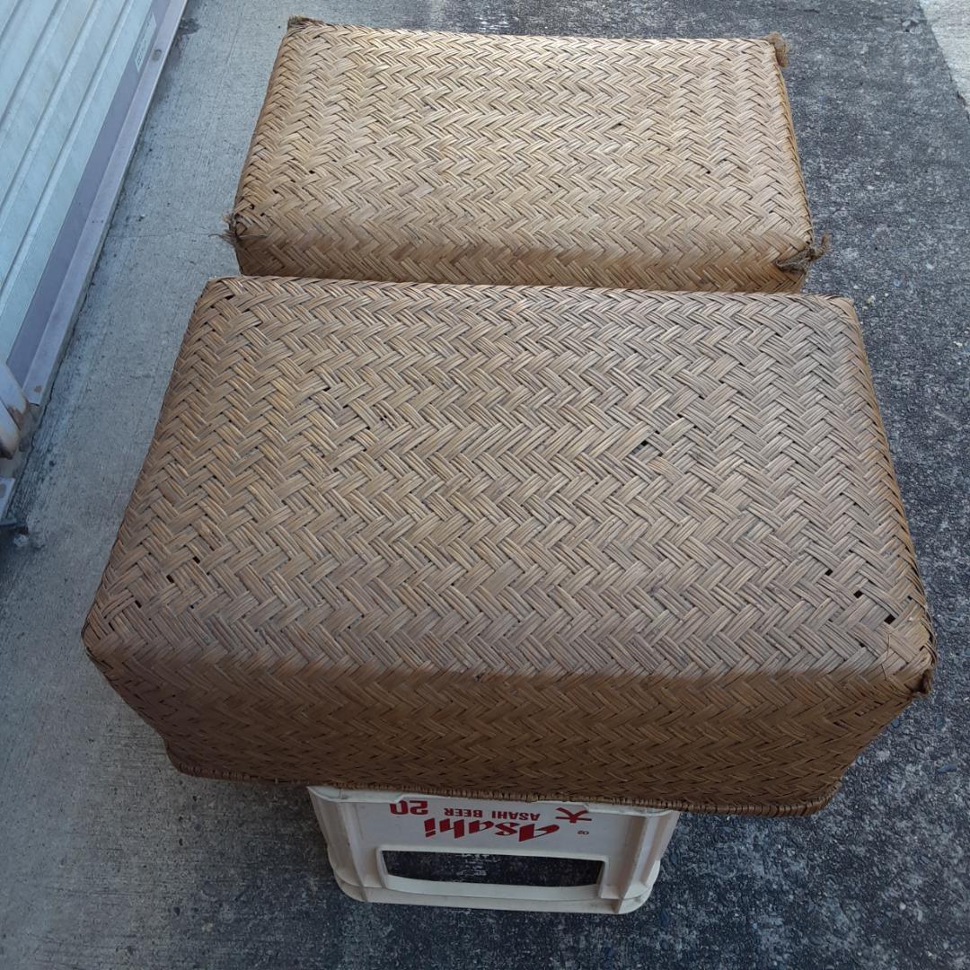 昭和レトロ柳行李