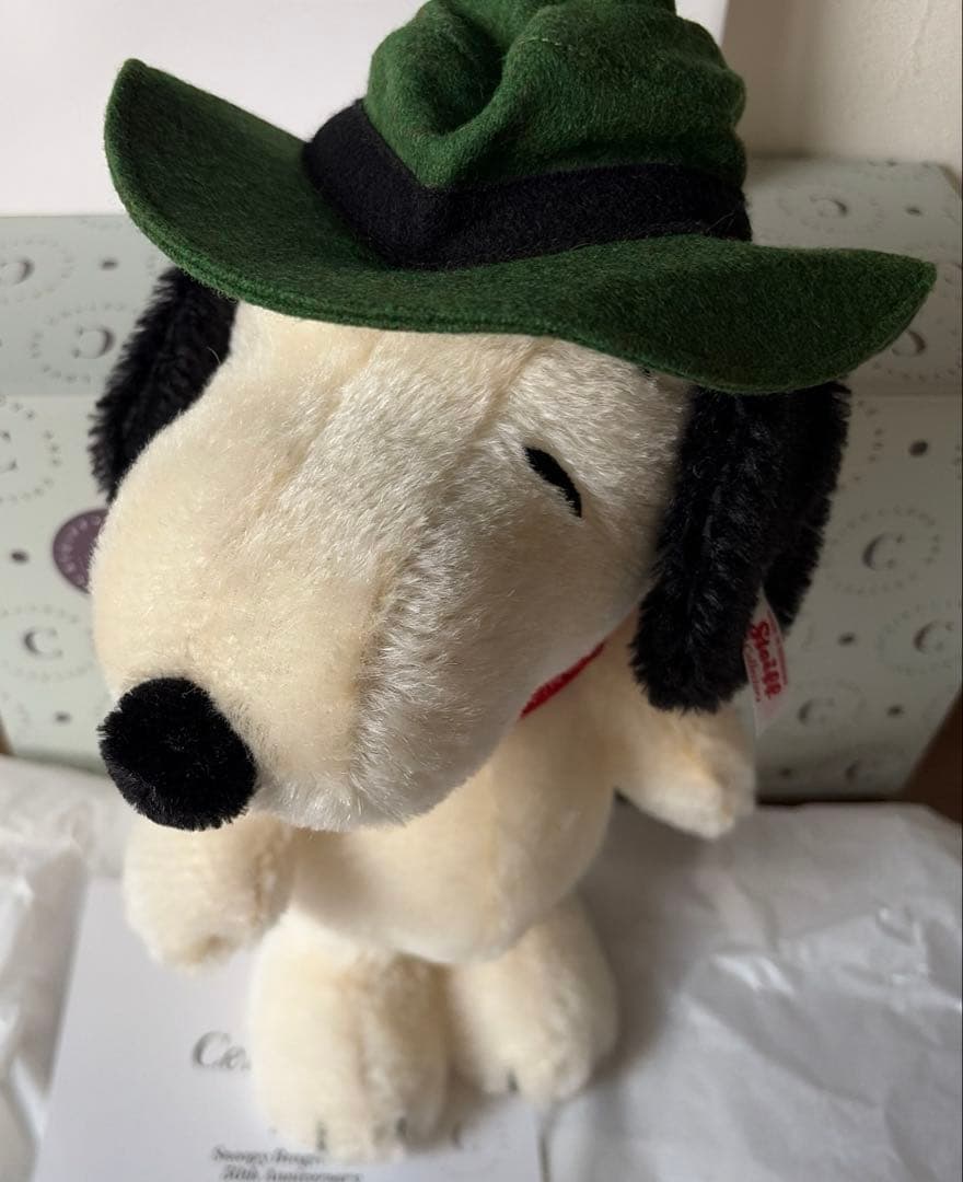 世界限定　スヌーピー ビーグル・スカウト50周年記念モデル　シュタイフ