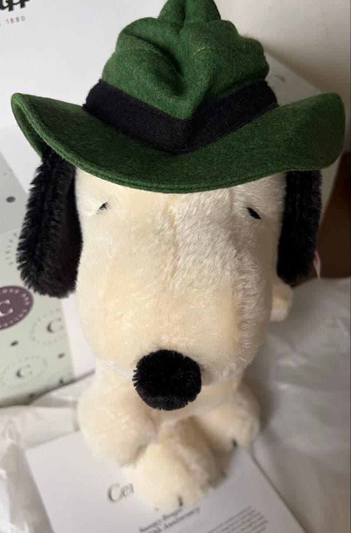 世界限定　スヌーピー ビーグル・スカウト50周年記念モデル　シュタイフ