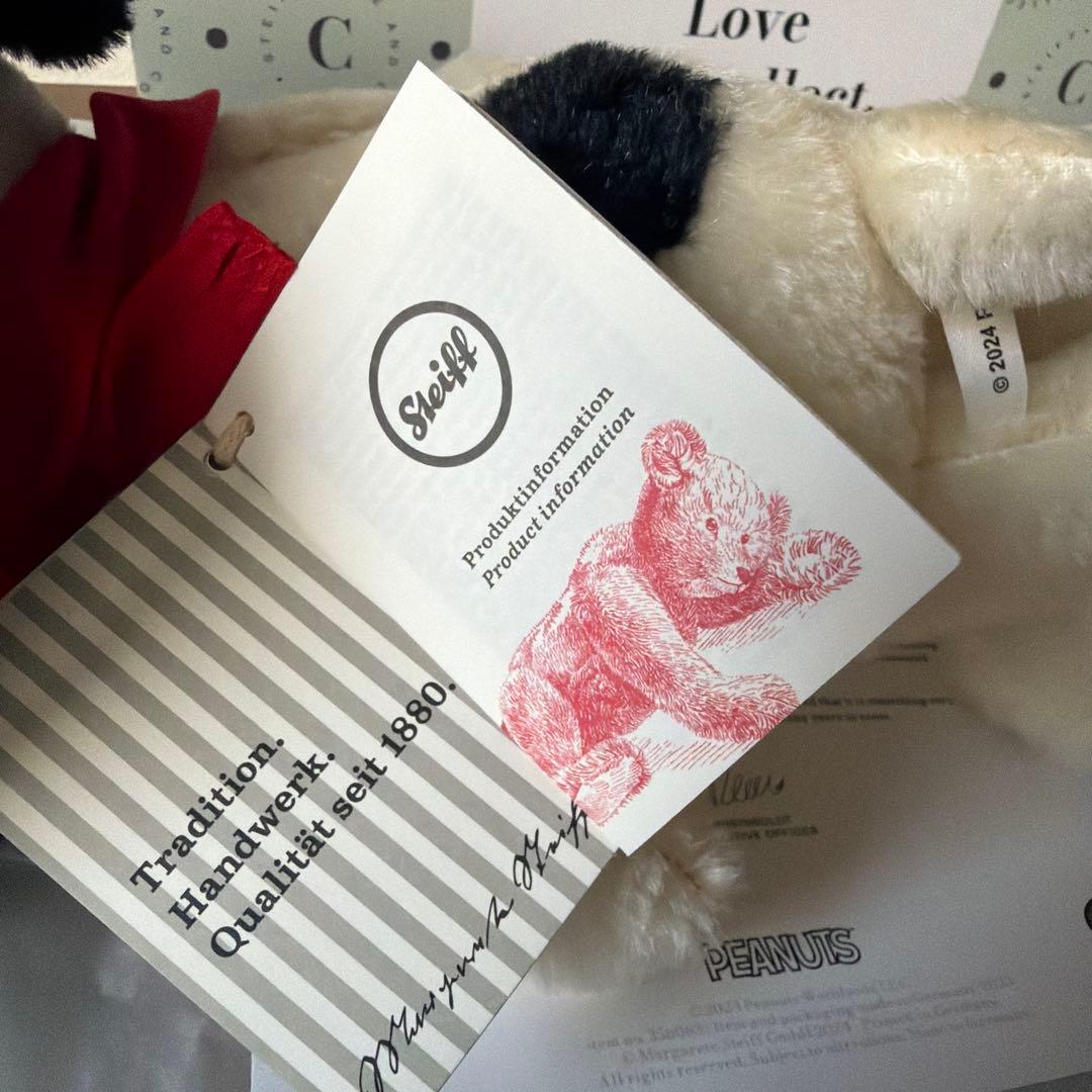 世界限定　スヌーピー ビーグル・スカウト50周年記念モデル　シュタイフ