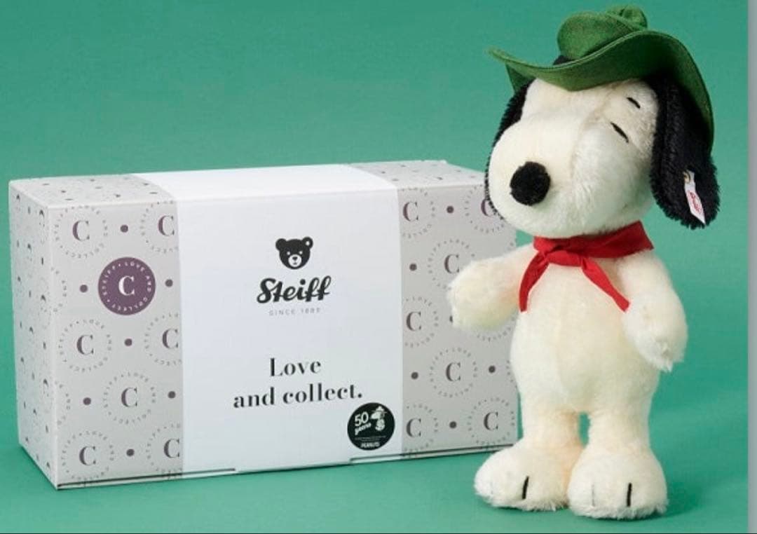 世界限定　スヌーピー ビーグル・スカウト50周年記念モデル　シュタイフ