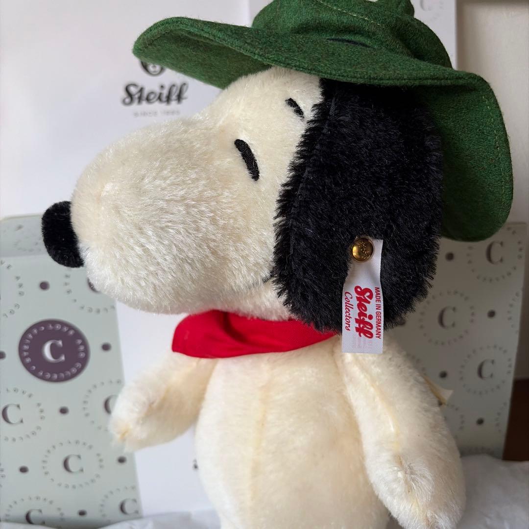 世界限定　スヌーピー ビーグル・スカウト50周年記念モデル　シュタイフ