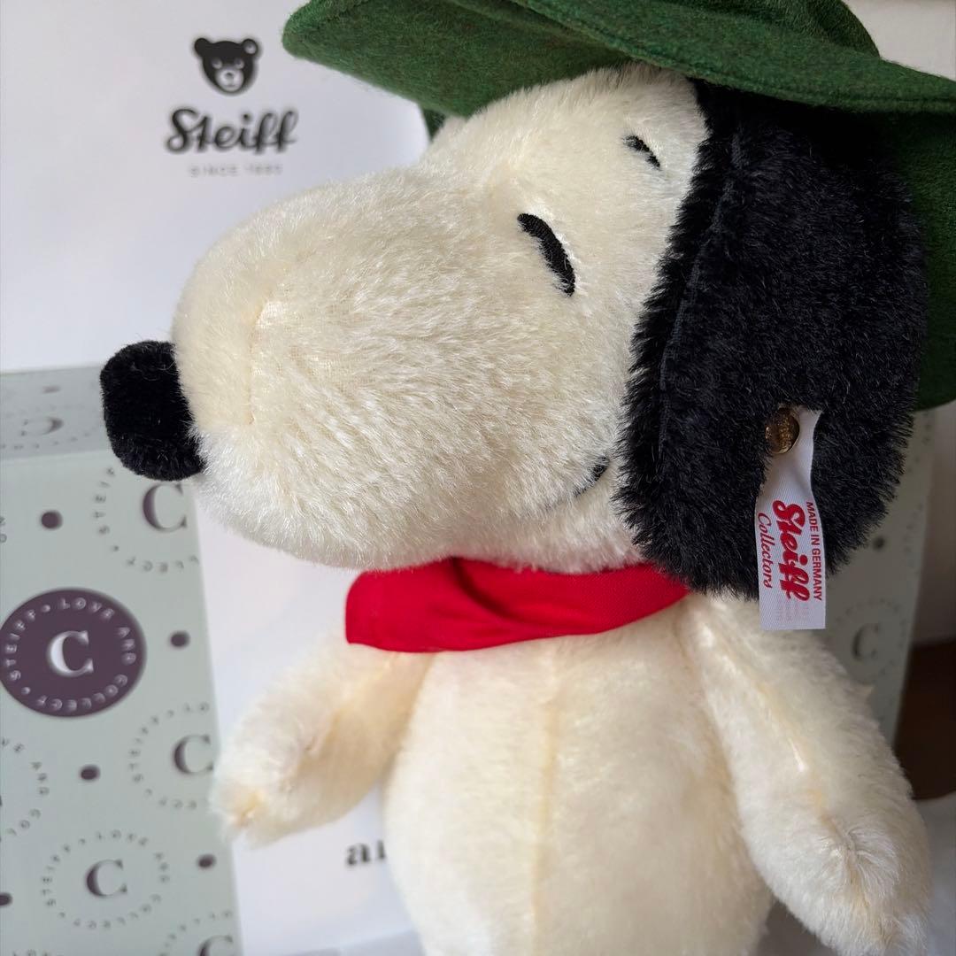 世界限定　スヌーピー ビーグル・スカウト50周年記念モデル　シュタイフ