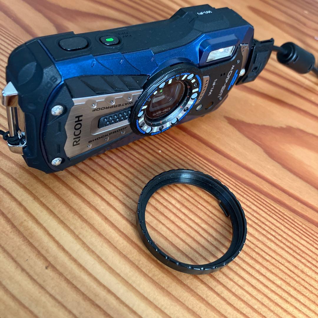 RICOH WG-40W デジタルカメラ　防水・防塵・耐衝撃