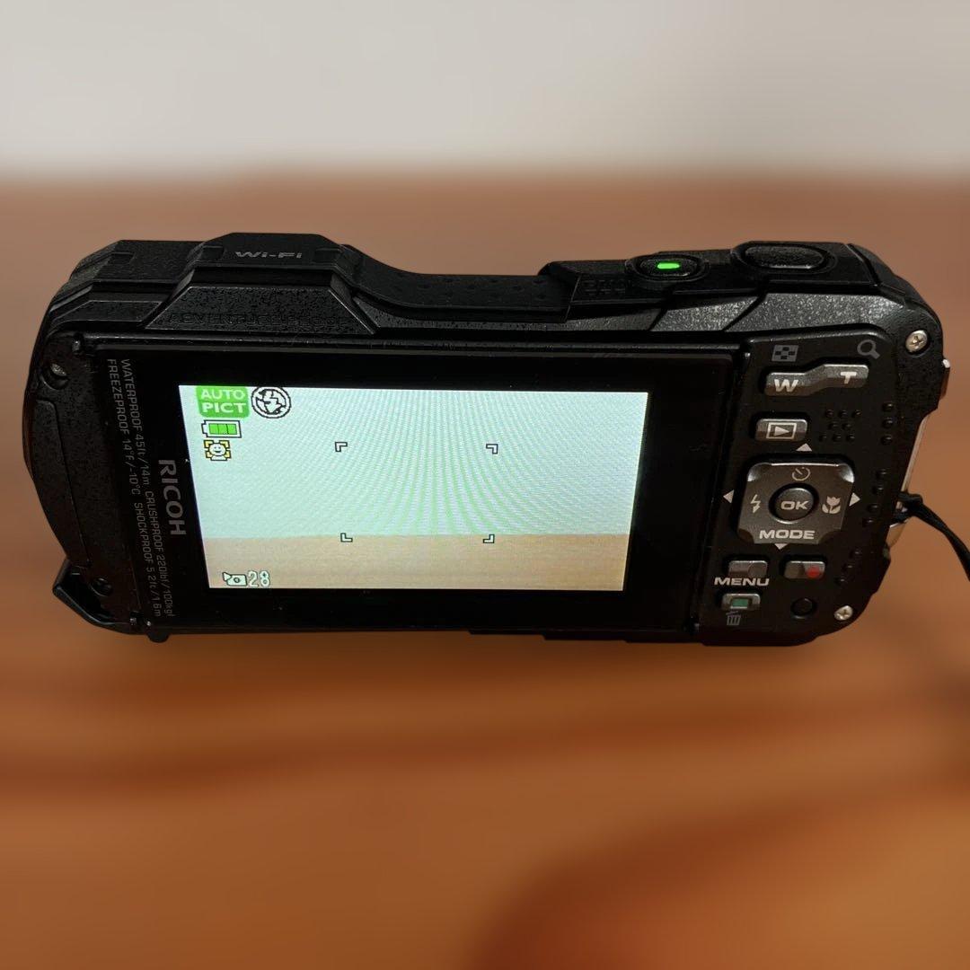 RICOH WG-40W デジタルカメラ　防水・防塵・耐衝撃