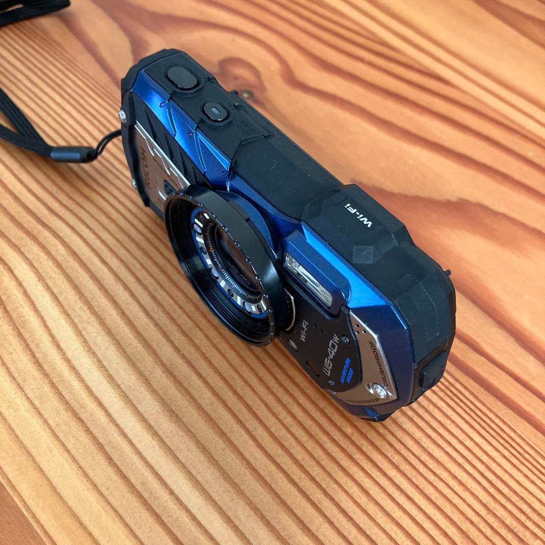 RICOH WG-40W デジタルカメラ　防水・防塵・耐衝撃