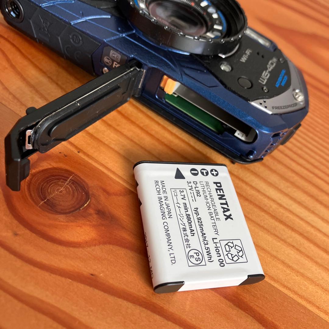 RICOH WG-40W デジタルカメラ　防水・防塵・耐衝撃