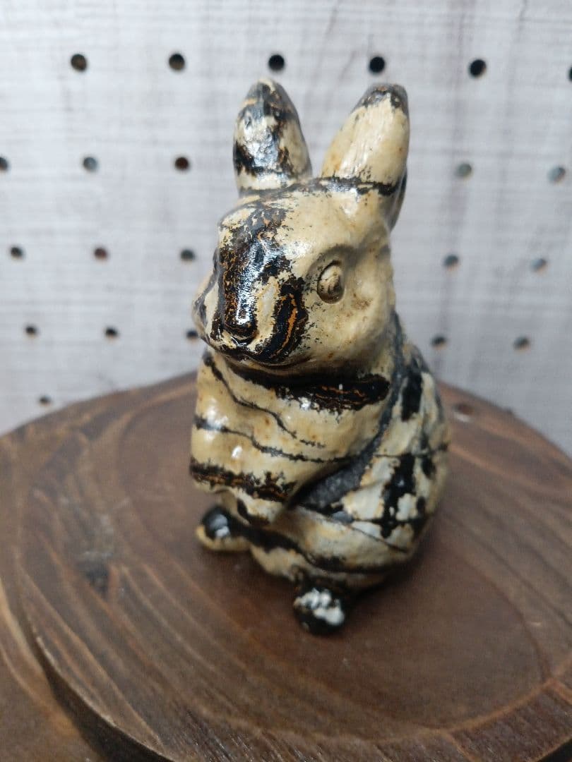 鳥トレイ　うさぎキーケース　うさぎ