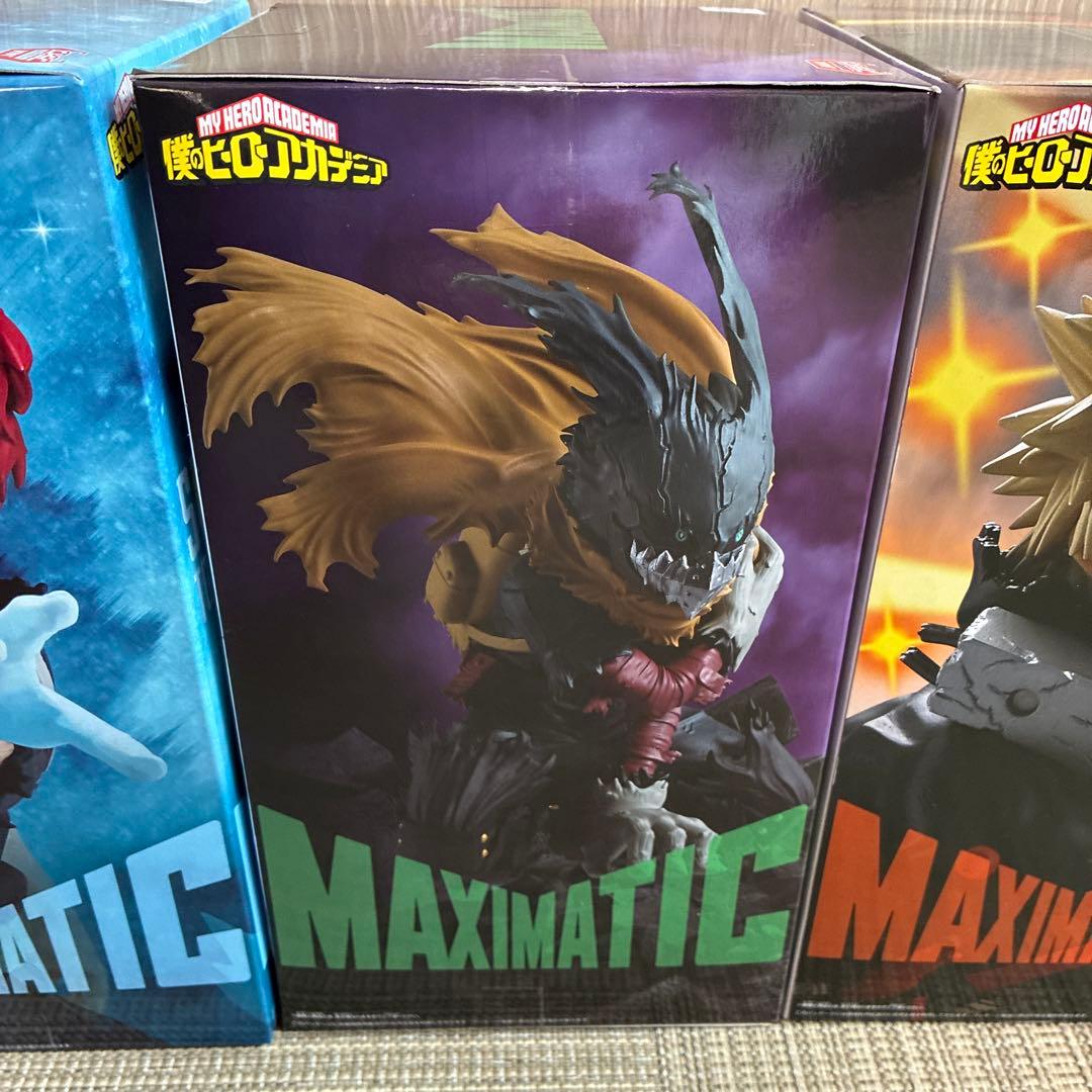 僕のヒーローアカデミア MAXIMATIC 緑谷出久 轟焦凍 爆豪勝己 3点