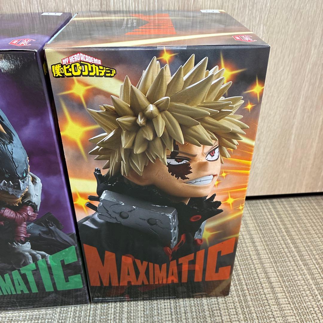 僕のヒーローアカデミア MAXIMATIC 緑谷出久 轟焦凍 爆豪勝己 3点