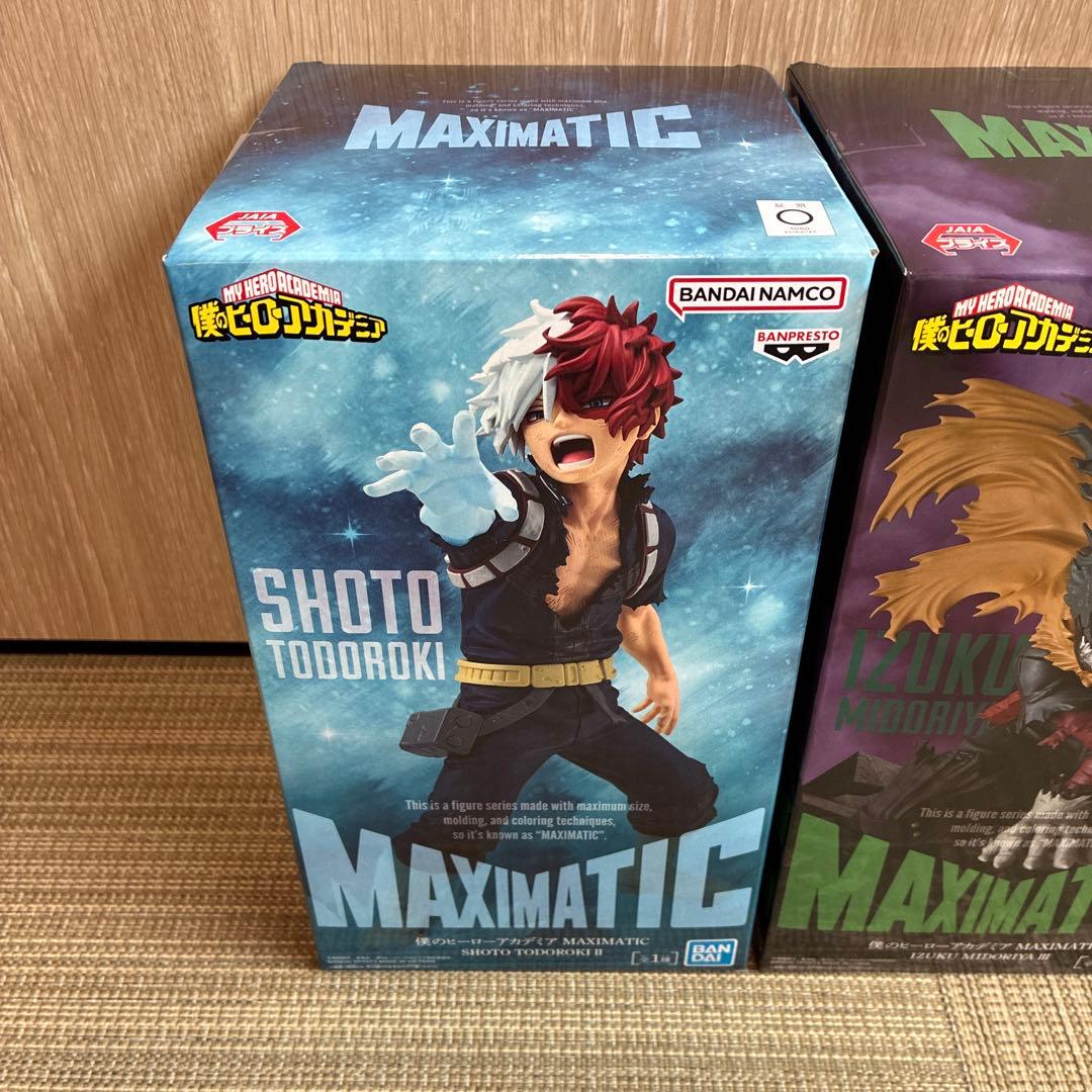 僕のヒーローアカデミア MAXIMATIC 緑谷出久 轟焦凍 爆豪勝己 3点
