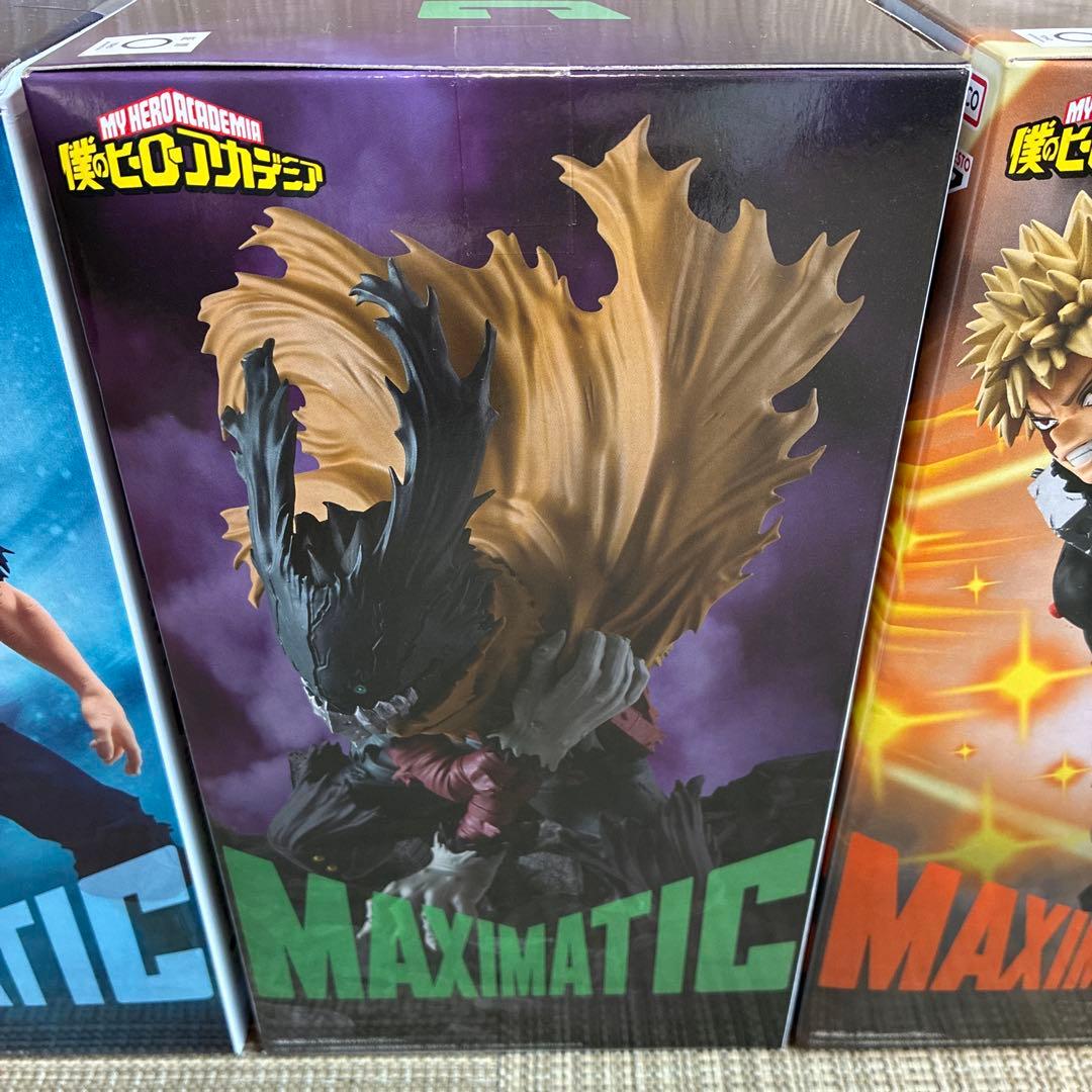 僕のヒーローアカデミア MAXIMATIC 緑谷出久 轟焦凍 爆豪勝己 3点