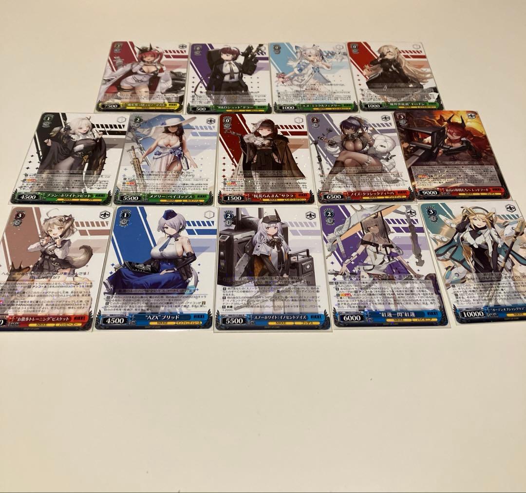 NIKKE ヴァイスシュバルツ　BOX シュリンクシングルカードセット