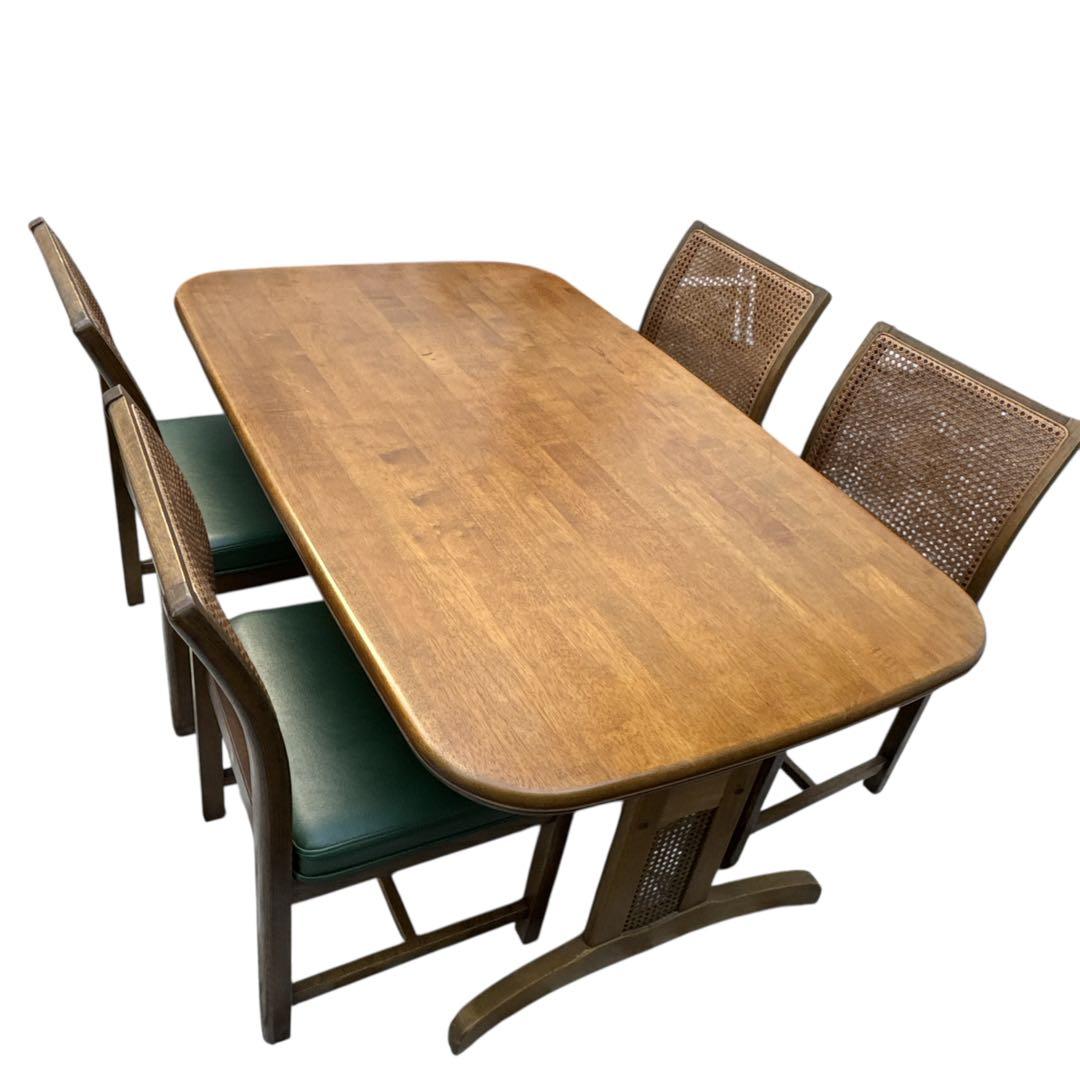 老舗高級家具メーカーである「コスガ（KOSUGA）」ダイニングチェア5点セット