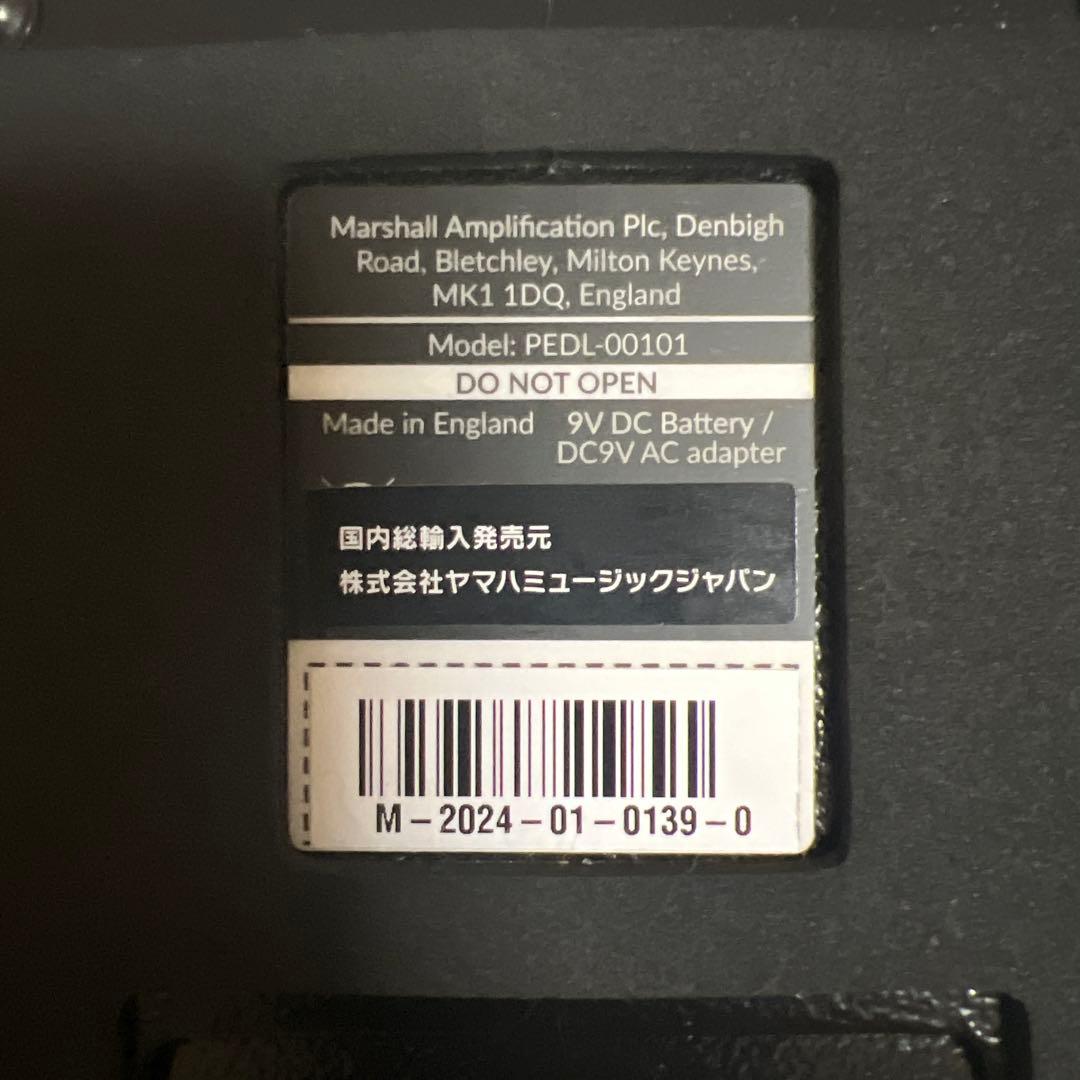 Marshall マーシャル ガバナー　60周年記念リイシュー　英国製