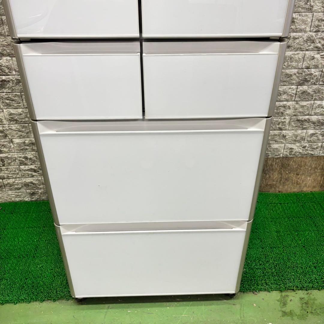 491 冷蔵庫　大型　6ドア　観音開き　極美品 400L強　ガラストップ　大人気