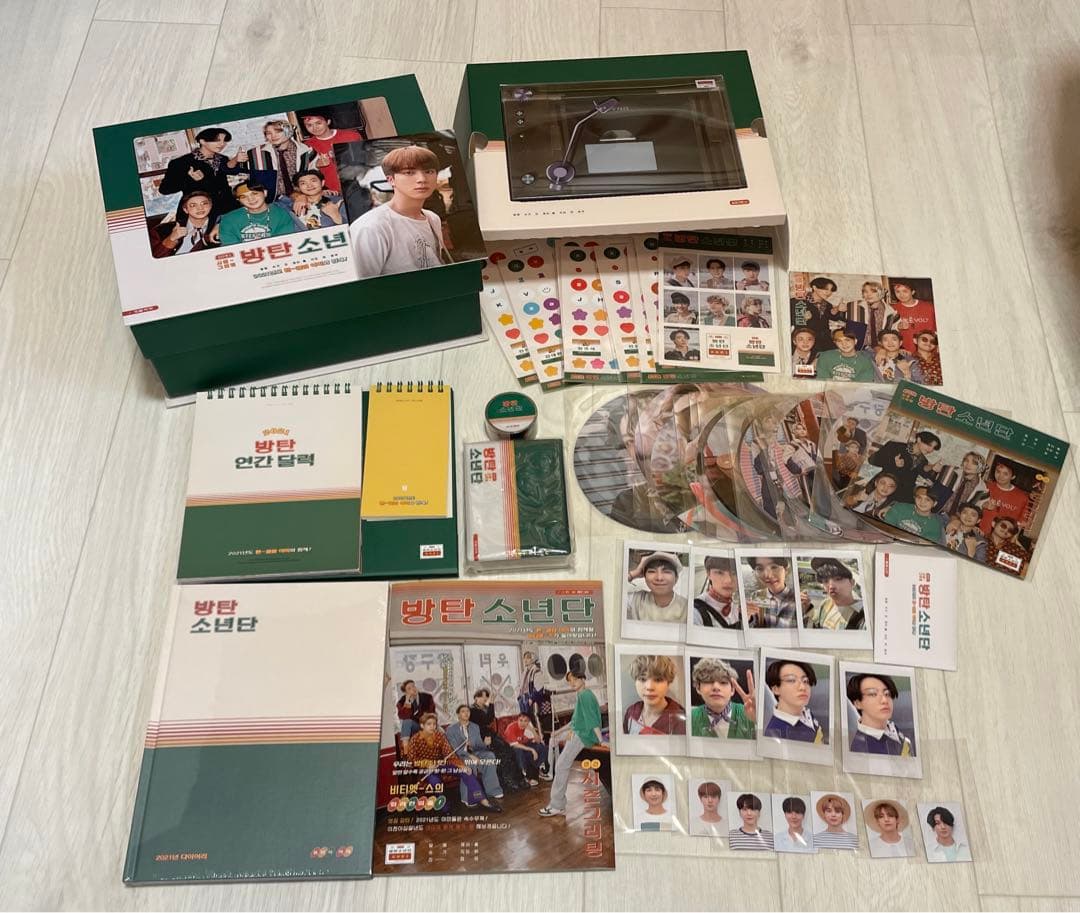 BTS シーグリ 2021 2022 DECO KIT ウィンパケ フォトブック