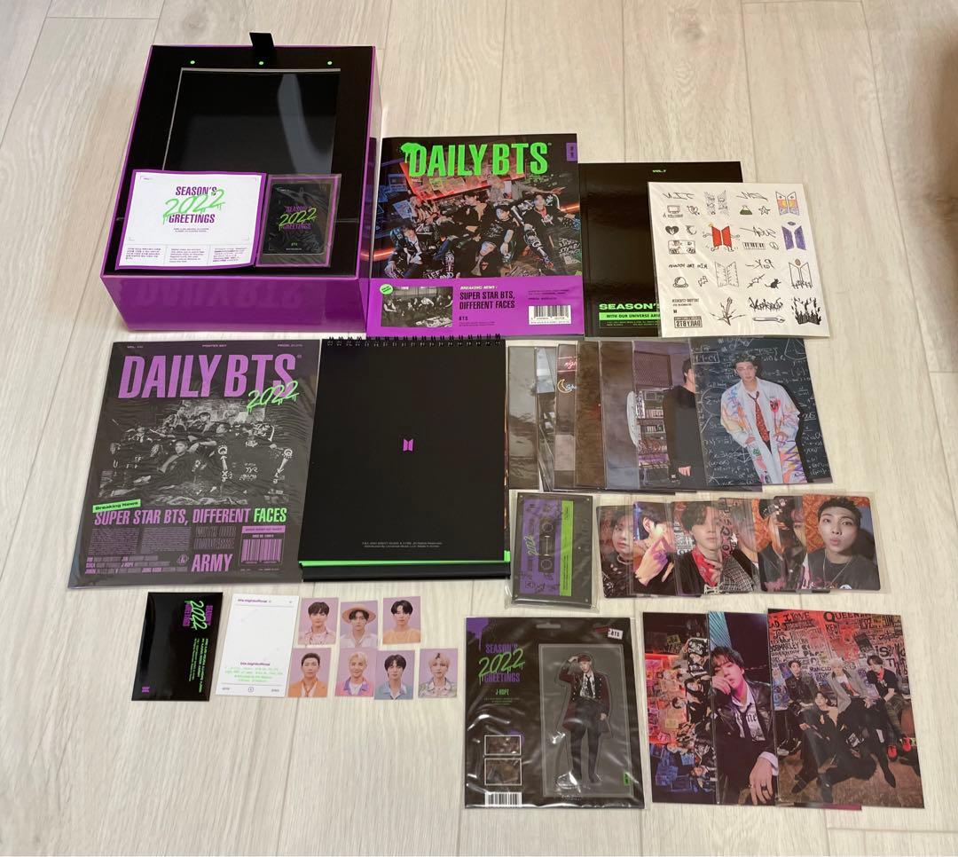 BTS シーグリ 2021 2022 DECO KIT ウィンパケ フォトブック