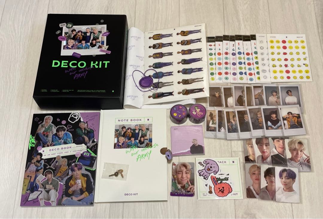 BTS シーグリ 2021 2022 DECO KIT ウィンパケ フォトブック