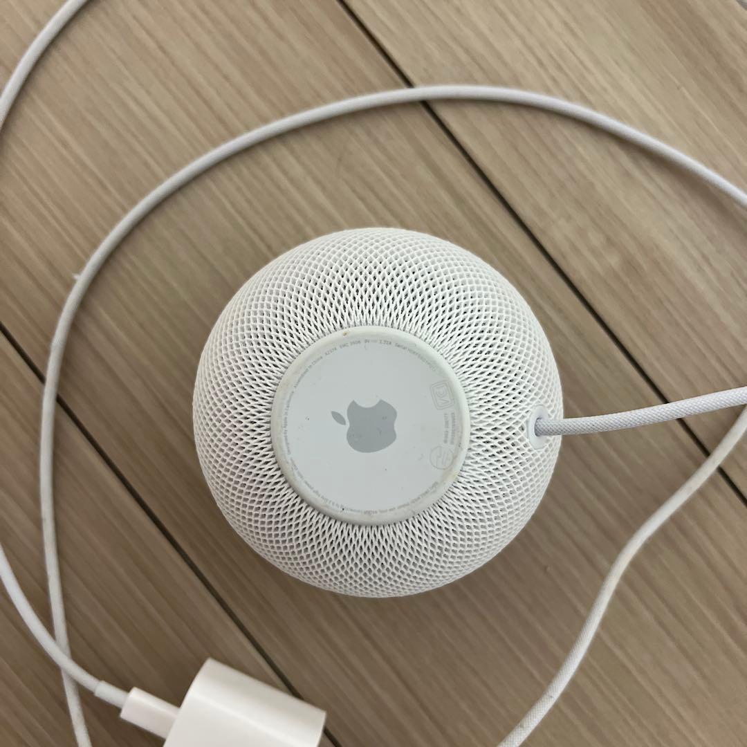 Apple Pod mini ホワイト 電源アダプタ付き