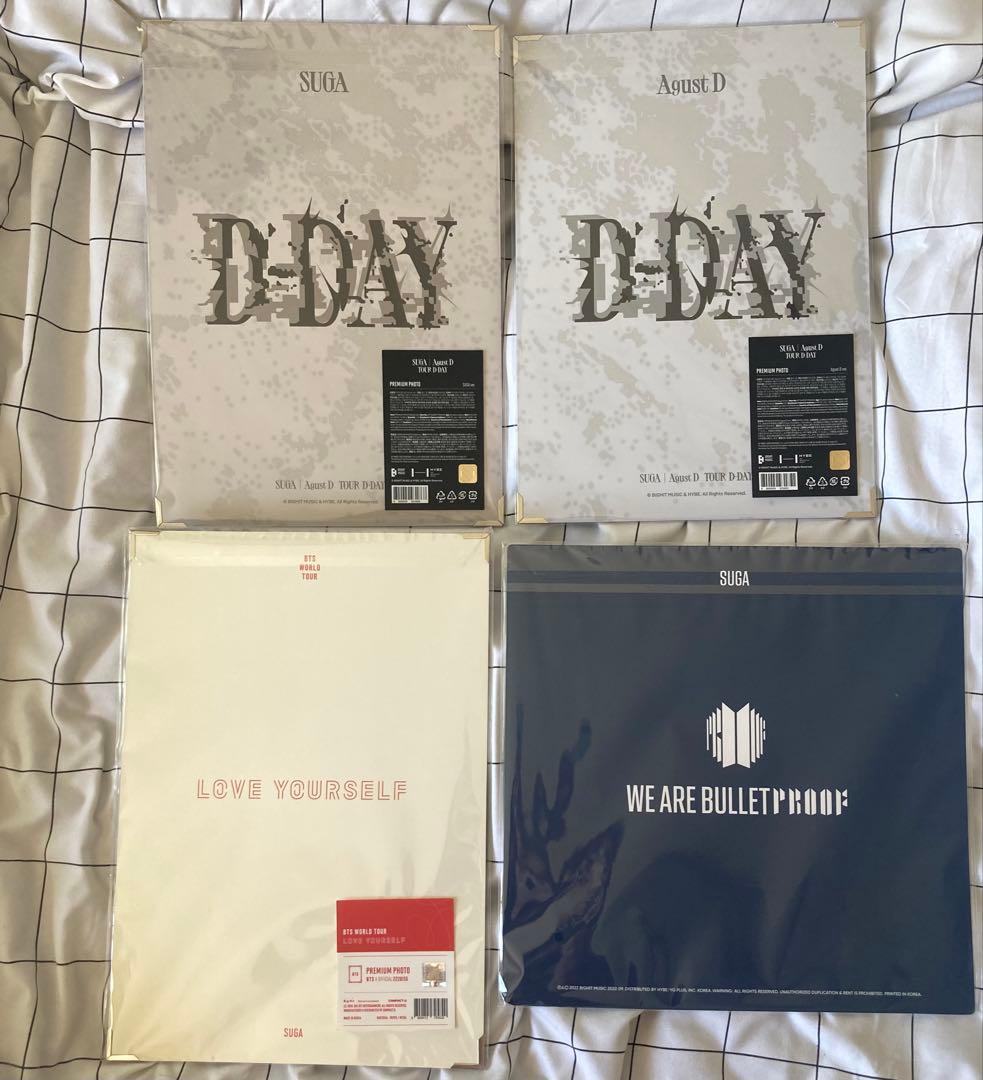 BTS SUGA Agust D プレミアムフォト　セット