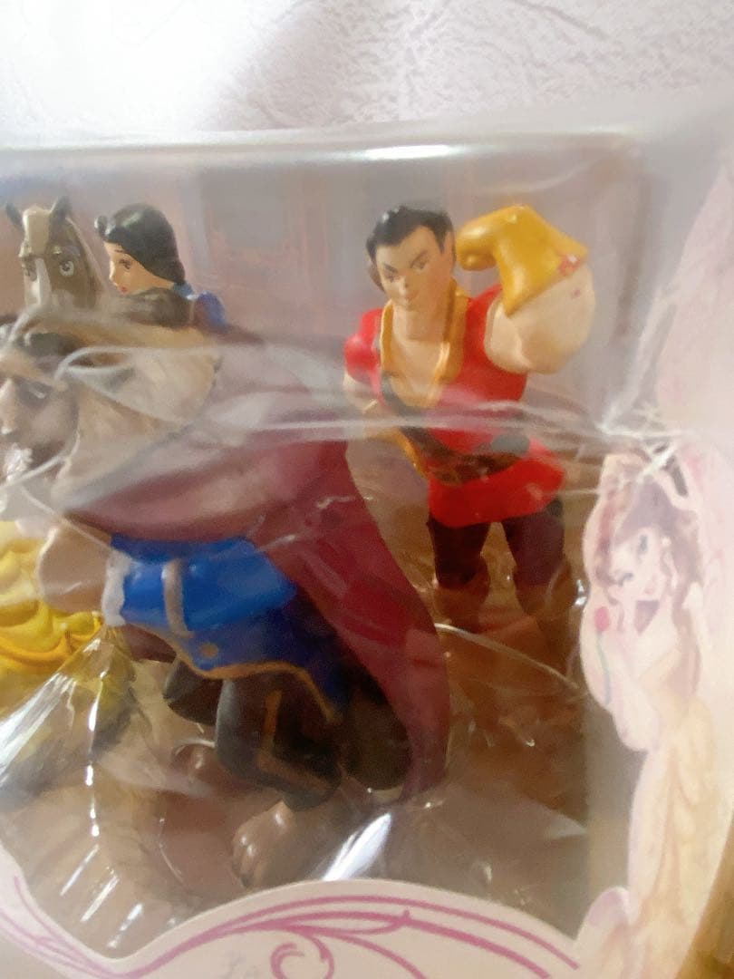 【未開封・完品】Disney land美女と野獣フィギュアセットPlayset