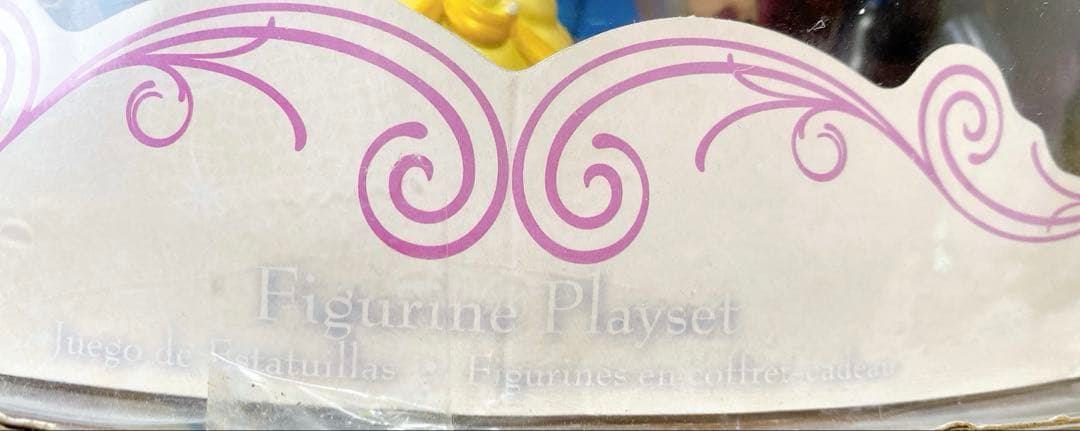 【未開封・完品】Disney land美女と野獣フィギュアセットPlayset