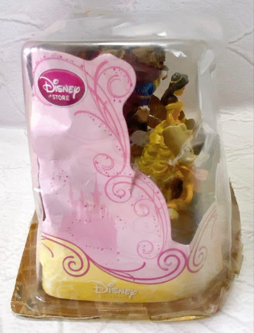 【未開封・完品】Disney land美女と野獣フィギュアセットPlayset