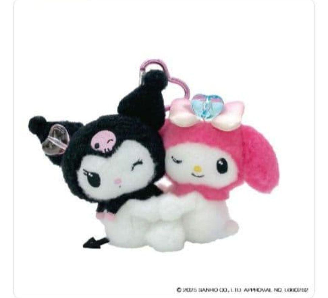 パステルドリームランド　キディランド限定　マスコット　クロミ　マイメロ　ウィンク