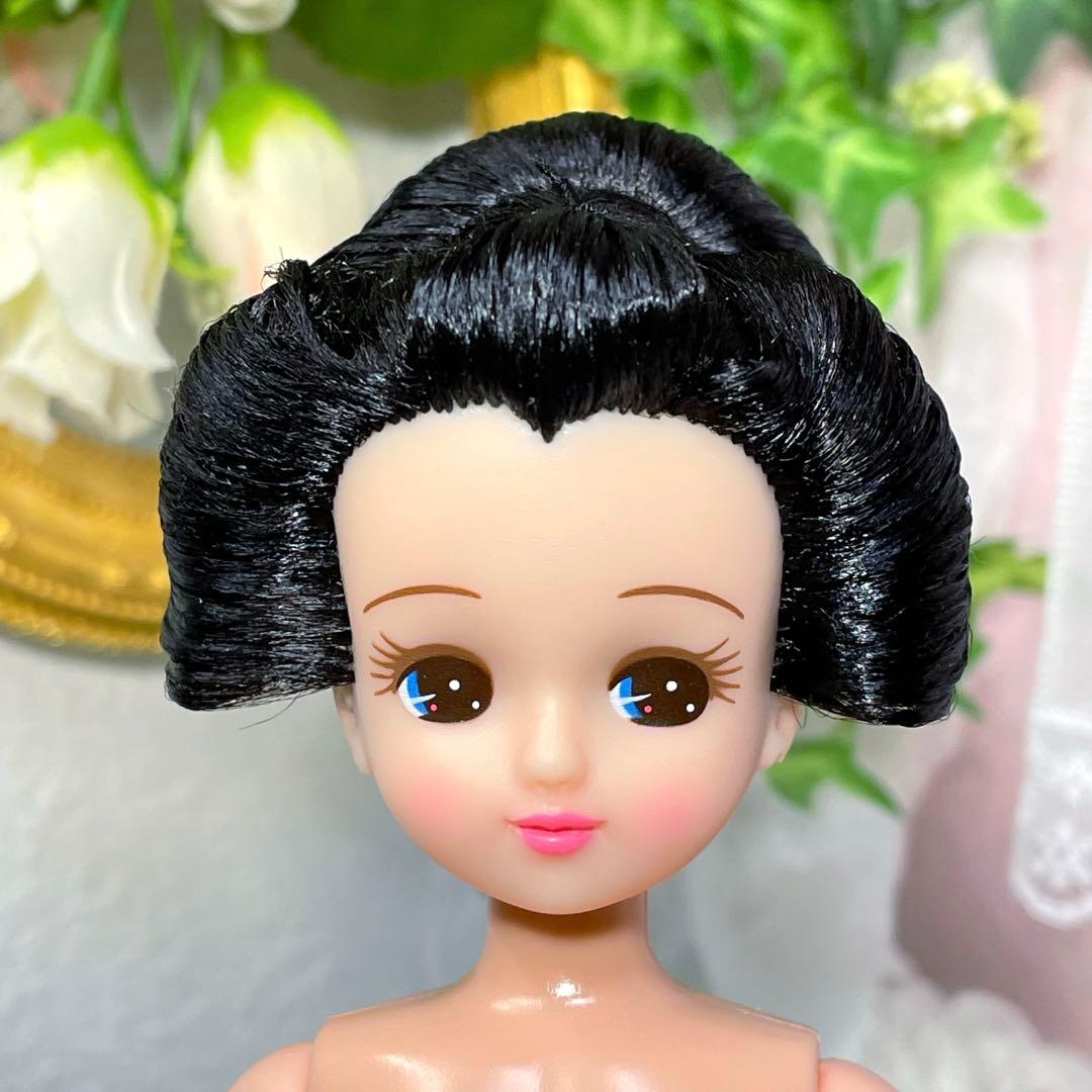 リカちゃん　日本髪風　本体のみ　☆リユース　ハンドメイド　着物