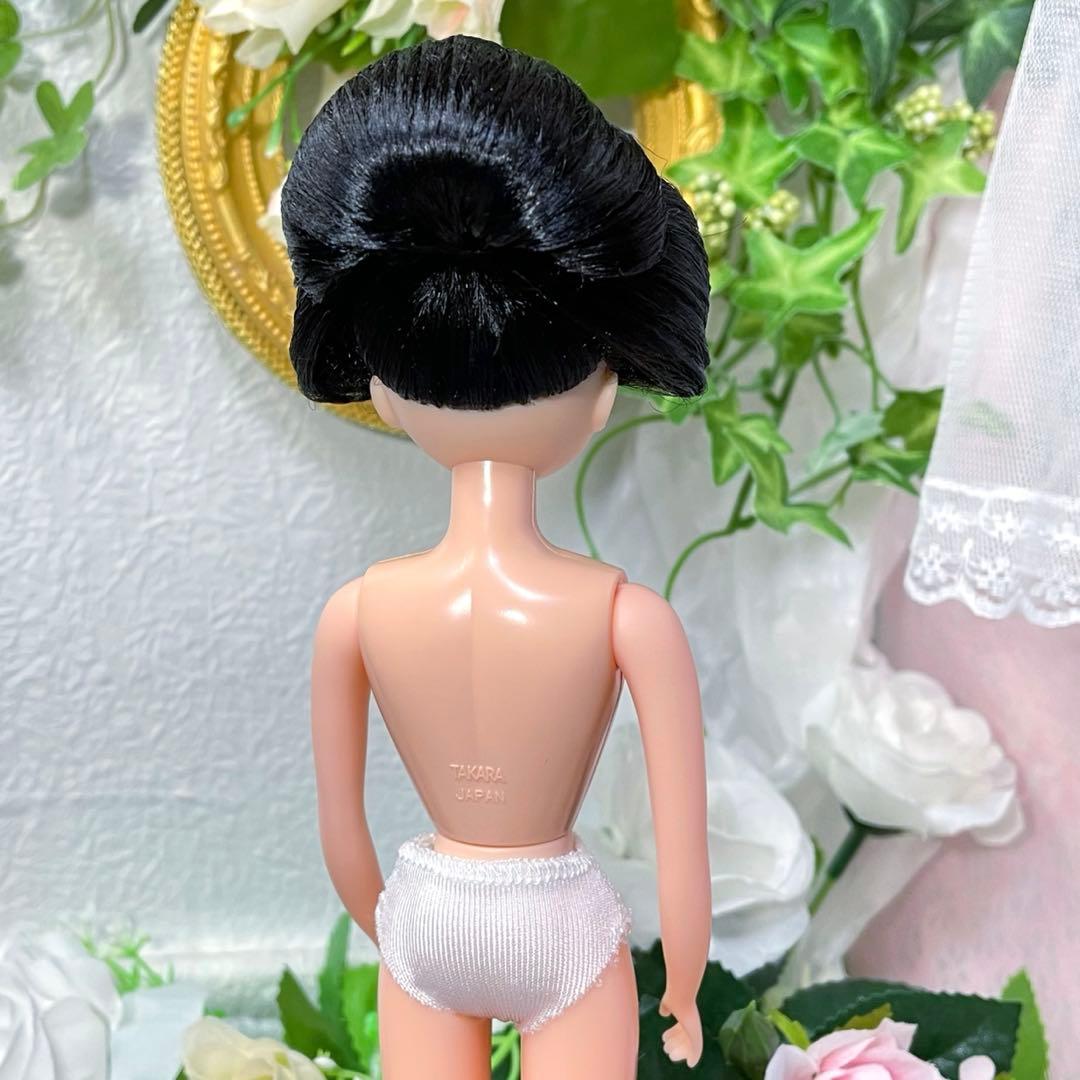 リカちゃん　日本髪風　本体のみ　☆リユース　ハンドメイド　着物