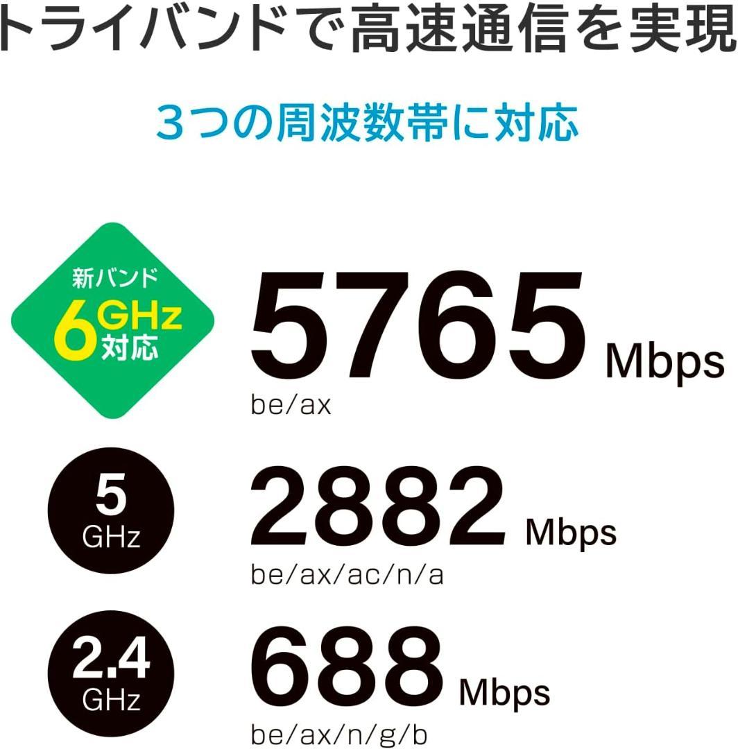 【新品】IODATA WN-7T94XR/UE Wi-Fi 7
