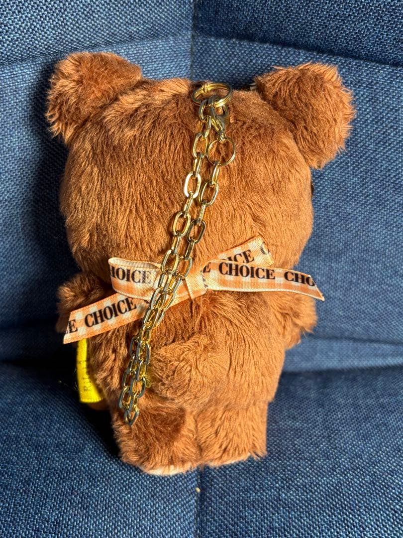 ロフト限定 リラックマ　森永ビスケット　チャイロイコグマ ぶらさげぬいぐるみ