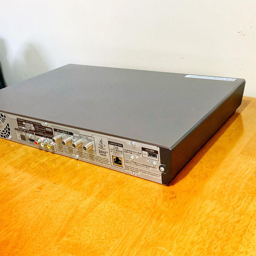 SONY ソニー　ブルーレイレコーダー HDD 2TB 3チューナー 3番