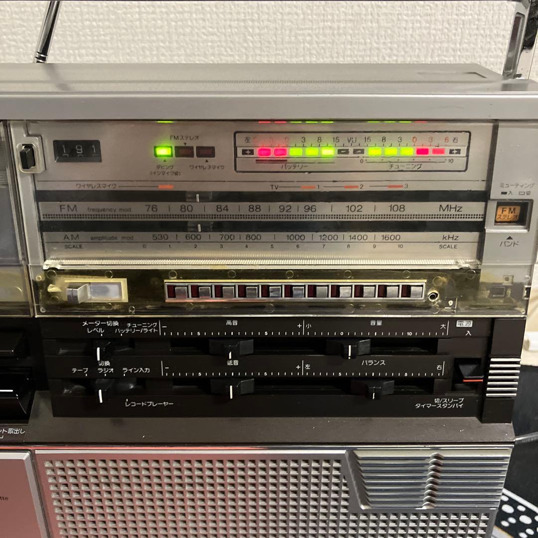 昭和レトロSHARP THE SEARCHER-W/GF-808S超レア現状品