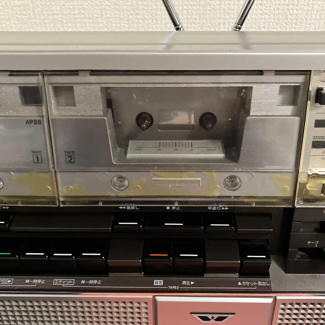 昭和レトロSHARP THE SEARCHER-W/GF-808S超レア現状品