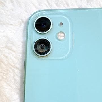 動作確認初期化済みAppleiPhone11本体グリーン128GB　訳あり現状品