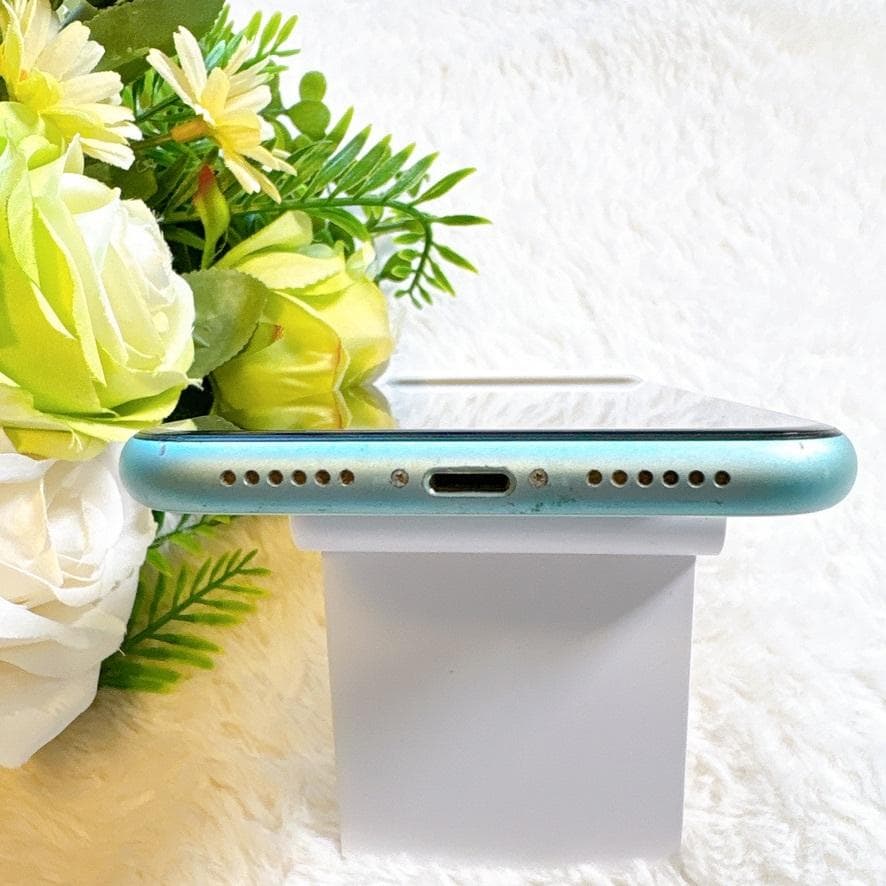 動作確認初期化済みAppleiPhone11本体グリーン128GB　訳あり現状品