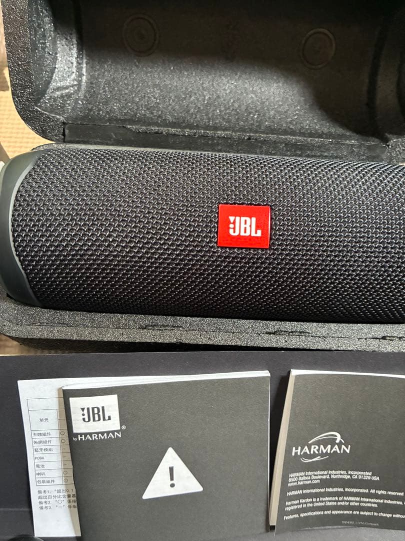 JBL FLIP 5 ワイヤレススピーカーブラック美品完品