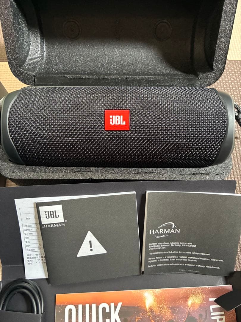 JBL FLIP 5 ワイヤレススピーカーブラック美品完品