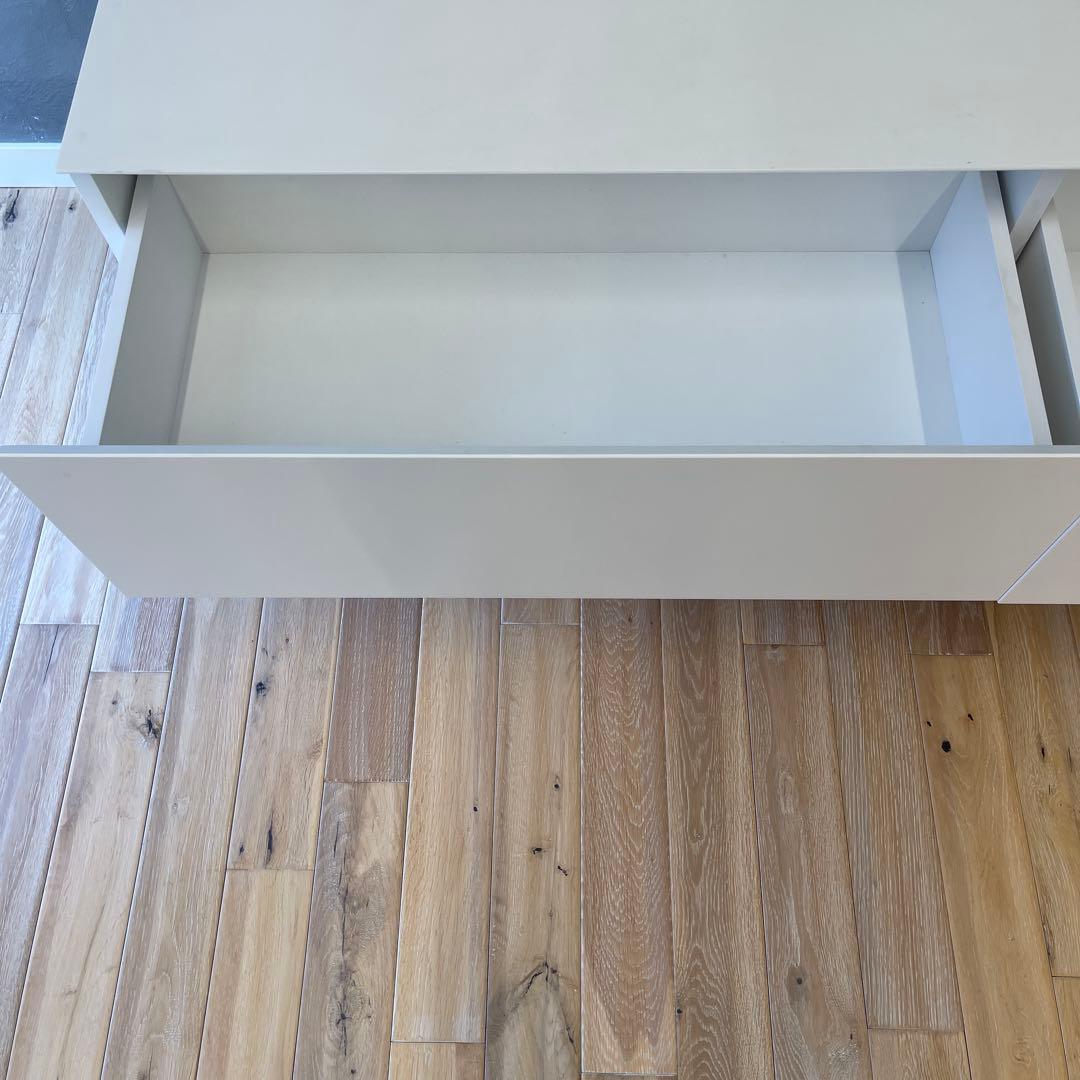 フロートTVボード テレビ台 白　W1600×D450×H270(mm)