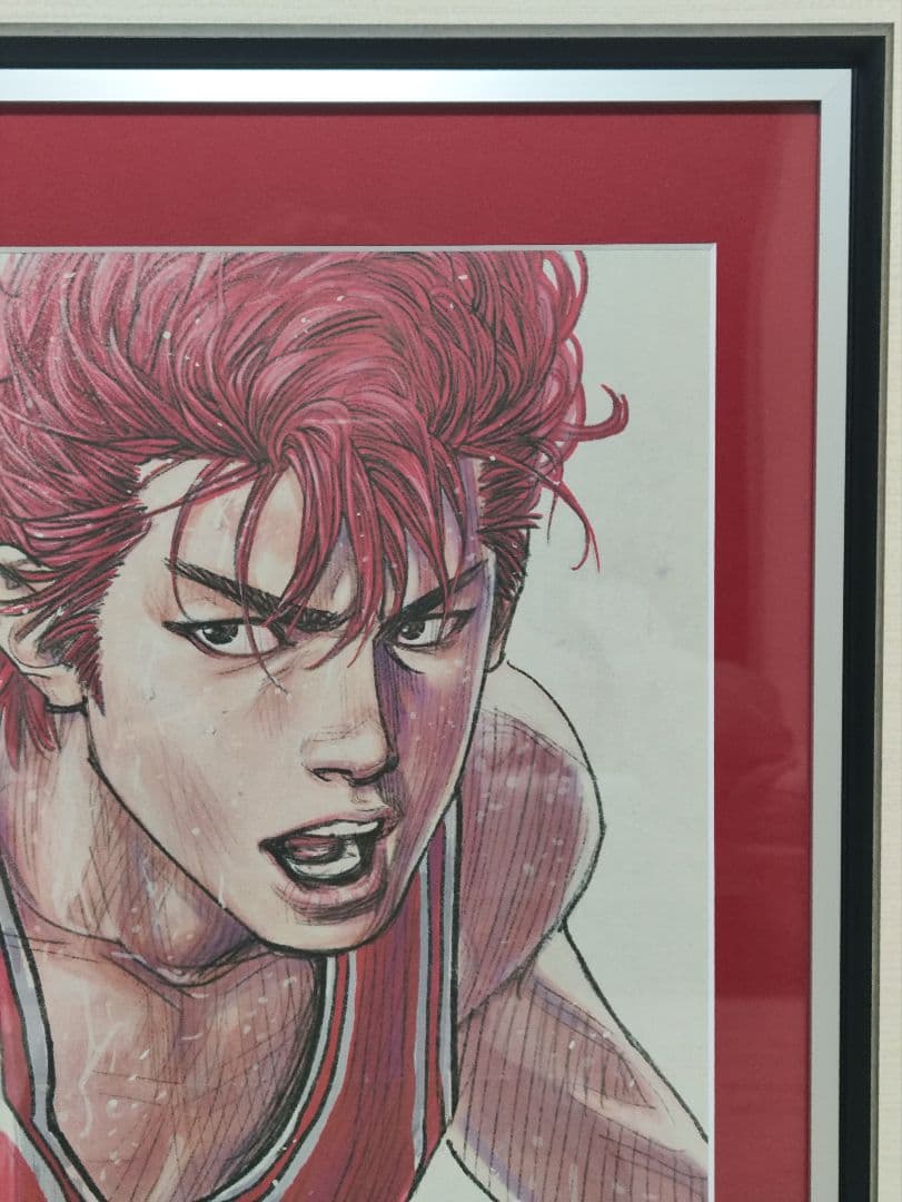 スラムダンク　新聞広告　額装　ポスター　SLAM DUNK　週刊少年ジャンプ