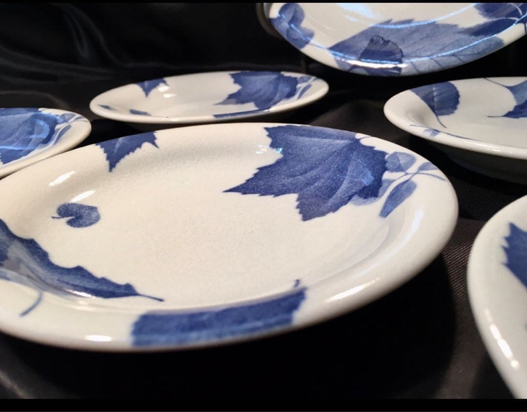 【Adam&Eve】リーフデザイン アフタヌーンティーセット たち吉