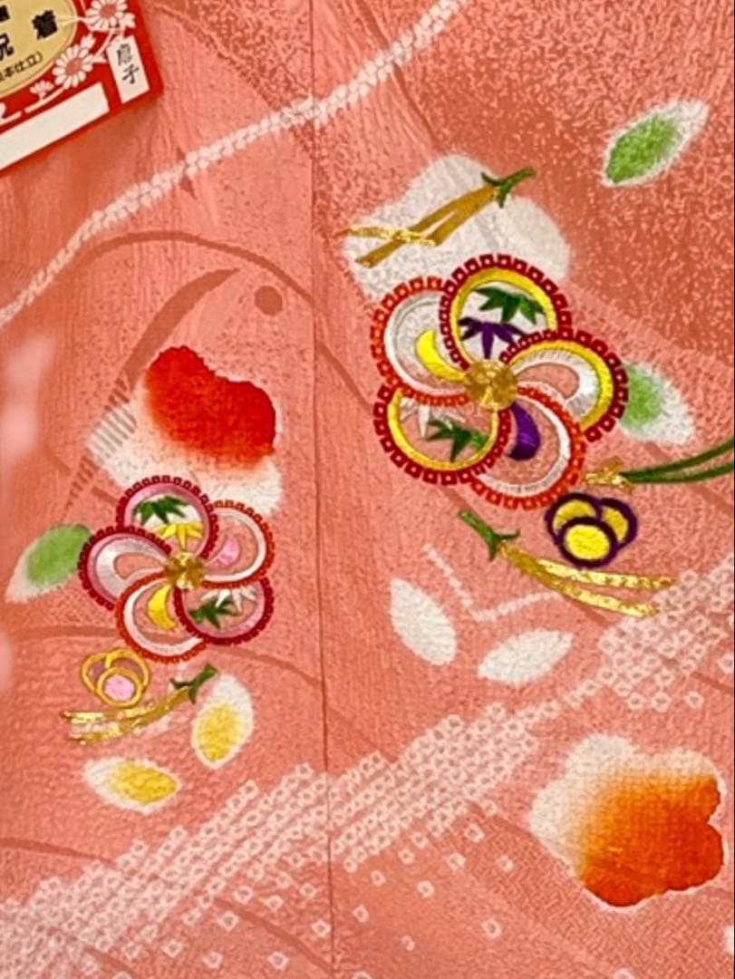 ❪8080❫ ♥ 七歳　七五三　女の子　表地正絹 高級本仕立 ♥