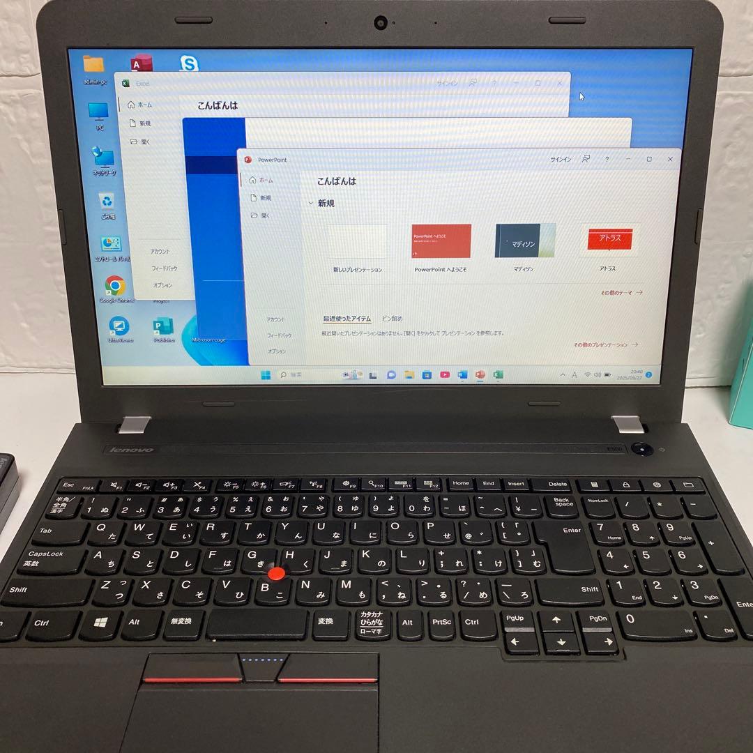 Windows11 オフィス2024年　SSD メモリ8GB レノボノートPC