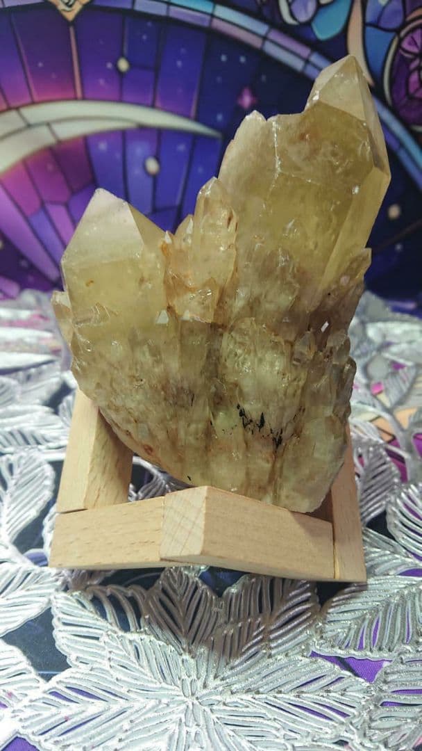スモーキークォーツ シトリン 魔晶 ゼウス クラスター