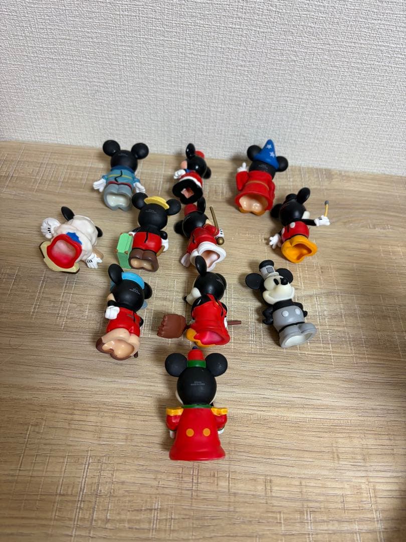 【希少】ミッキーマウス　指人形　ソフビ　レトロ　まとめ売り