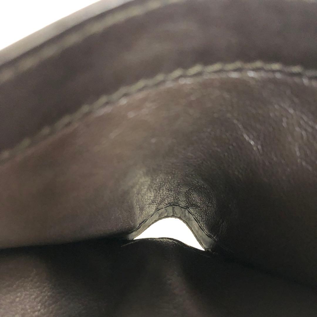 BOTTEGA VENETA 2つ折り札入れ　イントレチャート　ブラウン