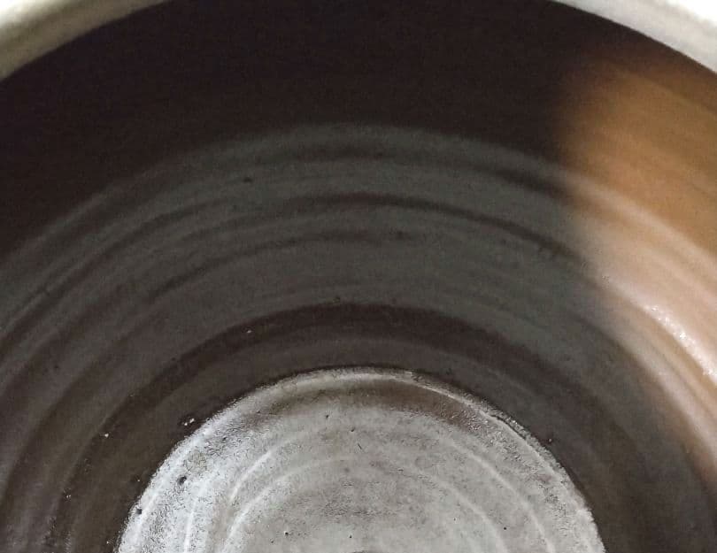 小石原焼 陶器 蓋付き壺 インテリア 壺 飛び鉋 刷毛目